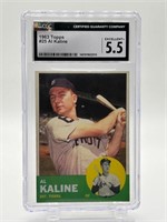 1963 Al Kaline Topps Graded Baseball Card