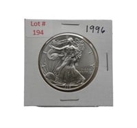 1996 1oz Fine Silver Eagle