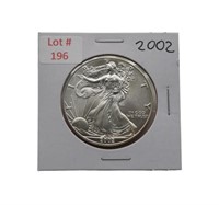 2002 1oz Fine Silver Eagle
