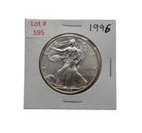 1996 1oz Fine Silver Eagle