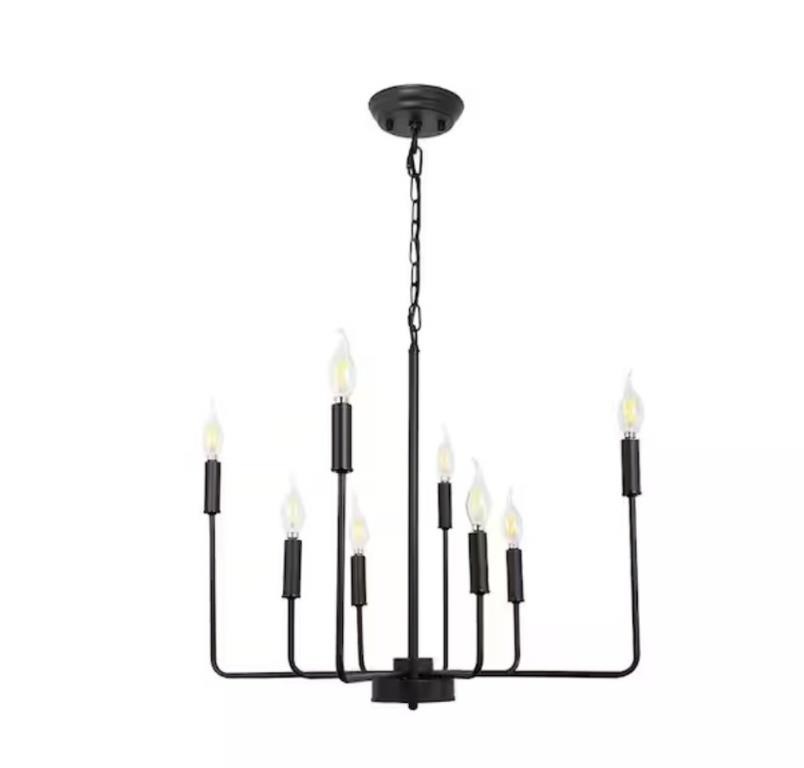 8-Light Farmhouse Chandelier