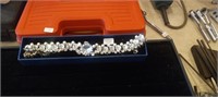 Ladies Rhinestone & Faux Pearl Necklace