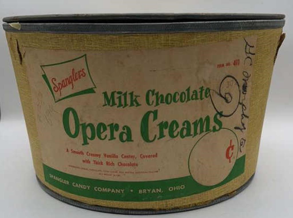 SPANGLERS MILK CHOCOLATE OPERA CREAMS