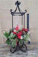 Wrought iron Christmas lantern