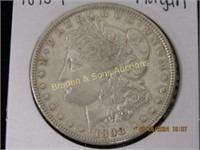 US 1898-P MORGAN SILVER DOLLAR