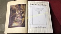 Antique famous painting coffee table book