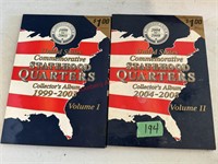 1999-2008 Statehood Quarters Collectors Albums