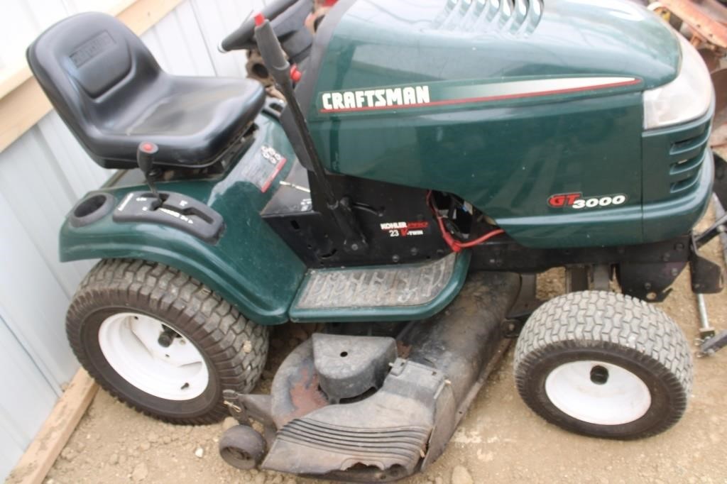 Craftsman rider lawn mower