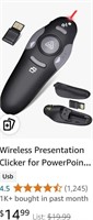 Wireless Presentation Clicker for Presentations