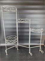 4- Tier Metal Plant Stand 30" Tall