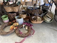 Baskets And Wreathes