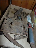 (2) Flats full of Antique Tools