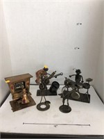 Metal Band Figurines