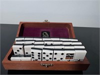 IEM Wood Boxed Set of Dominoes