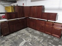 Sedona Cherry Kitchen Cabinet Set