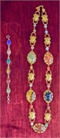 Miriam Haskell Egyptian Revival Necklace/Bracelet