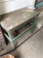 Vintage Wood Table (32" Wide)