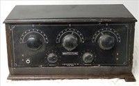 Whitestone 5-Tube Battery Set Radio 1920s
