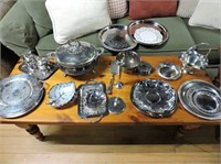 Selection Silver Plate Including Electric Warmer