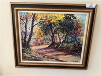 Artist Signed Oil on Canvas