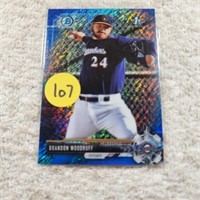 2017 Bowman Chrome Blue Refractor 63/150