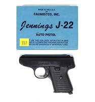 Jennings J-22 Auto Pistol .22 LR, 2.5" Barrel &