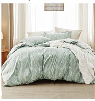 Bedsure Queen Comforter Set - Sage Green
