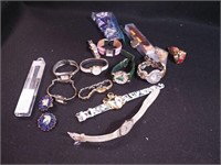 Group of watches and more including Mickey