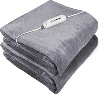 WAPANEUS Electric Blanket 50"x60? Flannel Heated