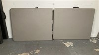 Pair of Gray Tables