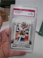 2009 Tom Brady Graded Collectors Card