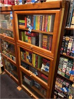 Barrister Style Glass Front Bookshelf Shelf