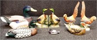 Duck & Pheasant Planters, Bookends & More