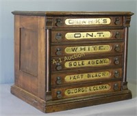 Clark's O.N.T. Spool Cabinet