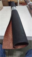New Fabric "Faux Leather Copper Gator Metallic".