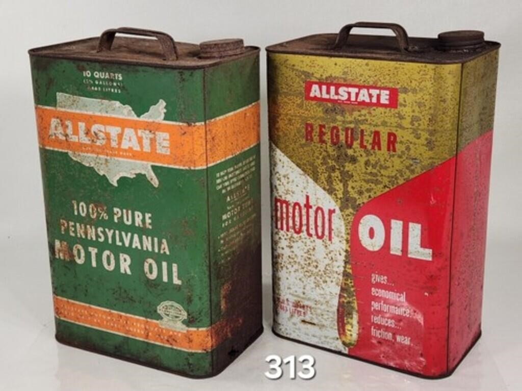 Allstate Motor Oil 10 Qt Containers