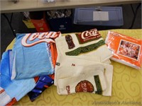 Coca-Cola Towel set, 3 Beach, Twin Bed Sheets