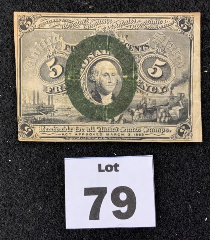 Five Cent Fractional Note