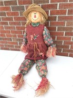 Happy Scarecrow Fall Decor 48in Tall