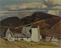 A.J. CASSON SIGNED LIMITED EDITION SERIGRAPH