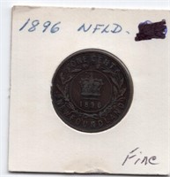 1896 Newfoundland Large Cent