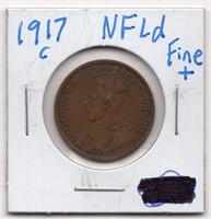 1917 Newfoundland Large Cent