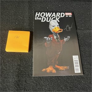 Howard the Duck 1 1:15 RI Signed Chip Zdarsky