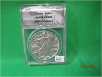 MS69 Silver Eagle 1997