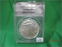 MS69 Silver Eagle 1994