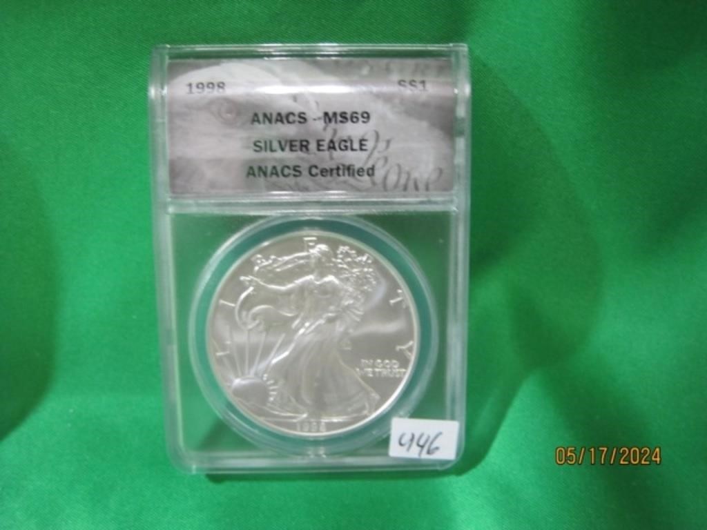Silver Dollar, Bullion & More Coin Auction