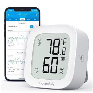 NEW $60 WiFi Thermometer Indoor Bluetooth