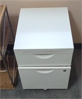 Small metal rolling cabinet