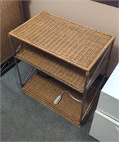 Small wicker stand