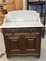 VICTORIAN MARBLE WASH STAND